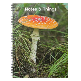 Woodland Mushroom Notebook