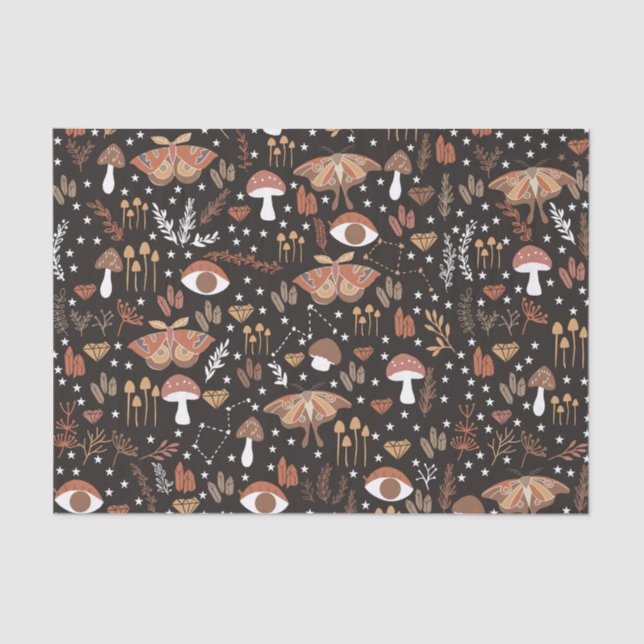 Woodland Mushrooms Tissue Paper (Front)