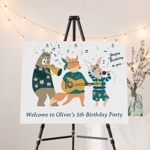 Woodland Music Band Foam Board