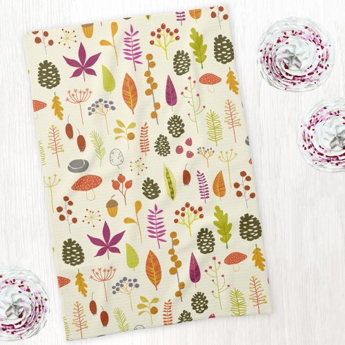 Woodland Nature Kitchen Towel