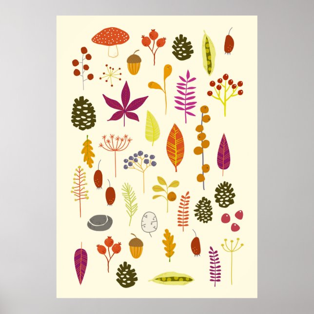 Woodland Nature Poster (Front)