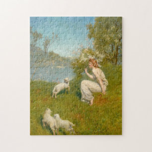 Woodland Nymph John Collier Jigsaw Puzzle