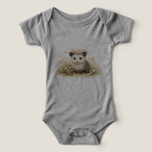 Woodland opossum infant t-shirt