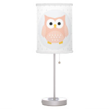 Woodland Owl Nursery/Kids Room Lamp