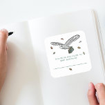 Woodland Owl Storybook Baby Bookplates<br><div class="desc">Enhance your baby shower experience with our custom Woodland Storybook-themed bookplates, a delightful way for guests to personalize the books they bring for the little one. These charming stickers feature a whimsical illustration of an owl gracefully flying amid fall leaves while carrying a storybook. The perfect addition to your book-themed...</div>