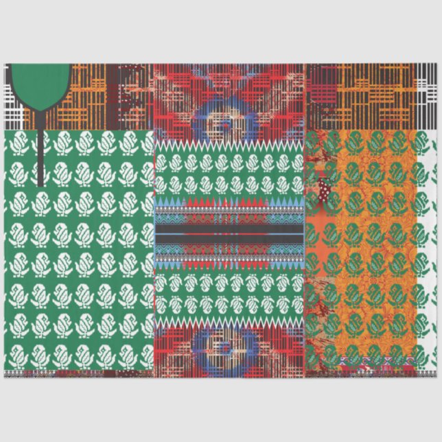 Woodland & Patterned Tissue Paper | Decoupage (Front)