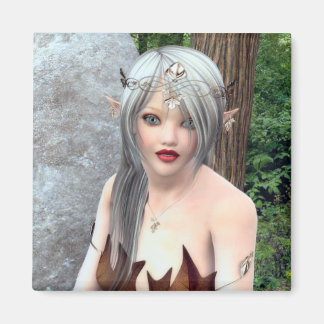 Woodland Princess Fantasy Magnet