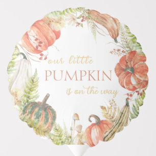 Woodland Pumpkin Party Balloon