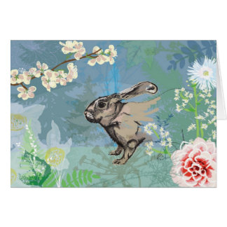 woodland rabbit cards
