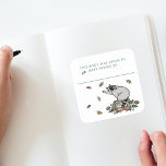 Woodland Raccoon Storybook Baby Bookplates<br><div class="desc">Enhance your baby shower experience with our custom Woodland Storybook-themed bookplates, a delightful way for guests to personalize the books they bring for the little one. These charming stickers feature a whimsical illustration of a raccoon amid fall leaves sitting on a stack of storybooks. The perfect addition to your book-themed...</div>