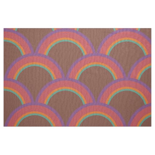 Woodland Rainbows LMS Fabric