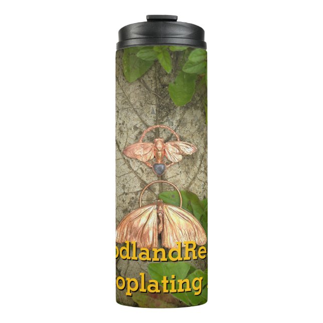 Woodland Realm Coffee Time Thermal Tumbler (Front)