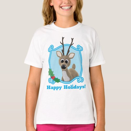 Woodland Reindeer T_Shirt