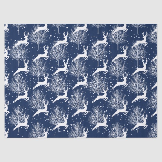 Woodland Reindeer Tissue Paper (Front)
