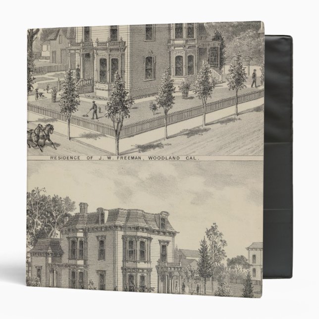 Woodland residences lithographed binder (Front/Inside)