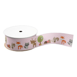 Woodland Ribbon pink