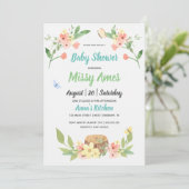Woodland Rustic Baby Shower Sprinkle  (Standing Front)