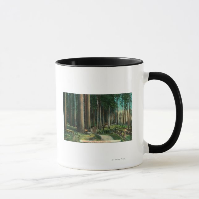 Woodland SceneEugene, OR Mug (Right)
