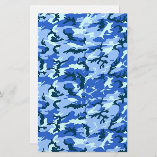 Woodland Sky Blue Camouflage (Front/Back)