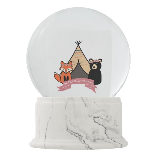 snow globe for baby girl