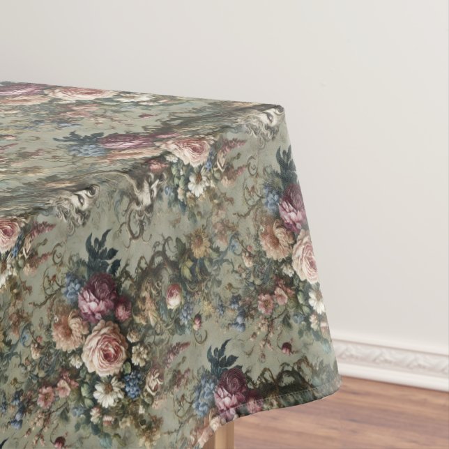 Woodland Specters – Gothic Medium Pattern Tablecloth (In Situ)