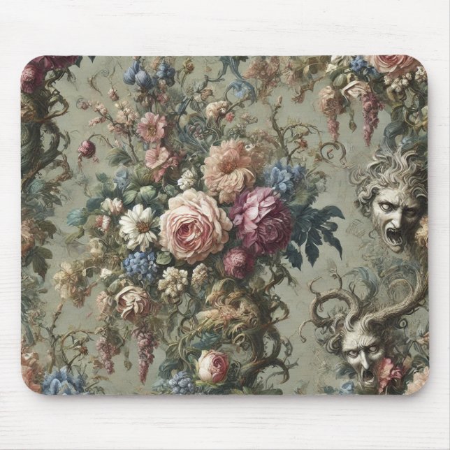 Woodland Specters – Gothic Victorian Mouse Pad (Front)