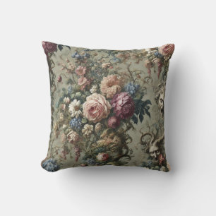 Woodland Specters – Gothic Victorian Throw Pillow