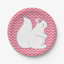 Woodland Squirrel Paper Plates