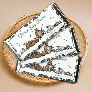 Woodland Storybook Baby Shower Hershey Bar Favors