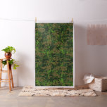 Woodland Style Digital Green Camouflage Accent Fabric