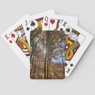 Woodland Sunlight Playing Cards