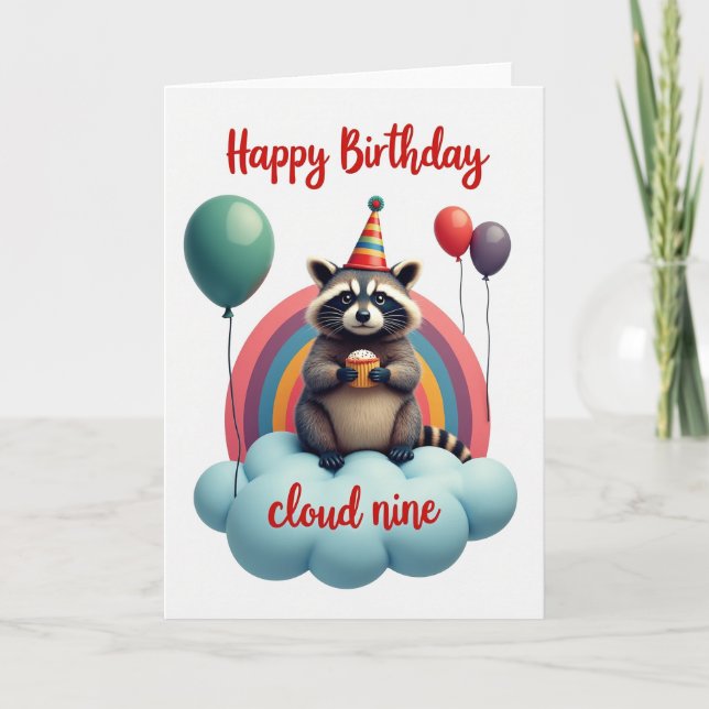 Woodland Sweet Birthday Card (Front)
