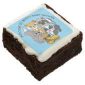 Woodland Themed Boy's Baby Shower   Brownie (Angled)