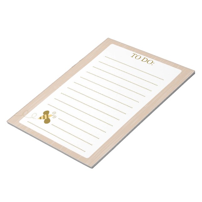 Woodland To Do List Notepad (Angled)
