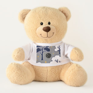 Woodland Tree and Star Personalized Medium Teddy Bear