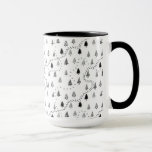 Woodland Tree Path Pattern Mug