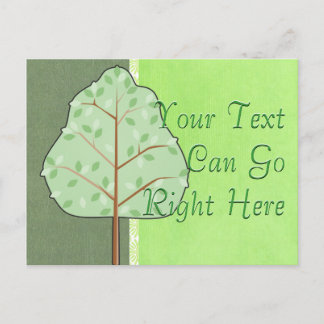 Woodland Tree Postcard