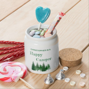 Woodland Trees Birthday Candy Jar