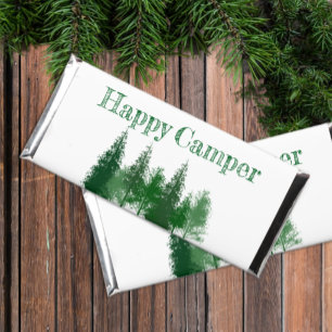 Woodland Trees Birthday Hershey Bar Favors