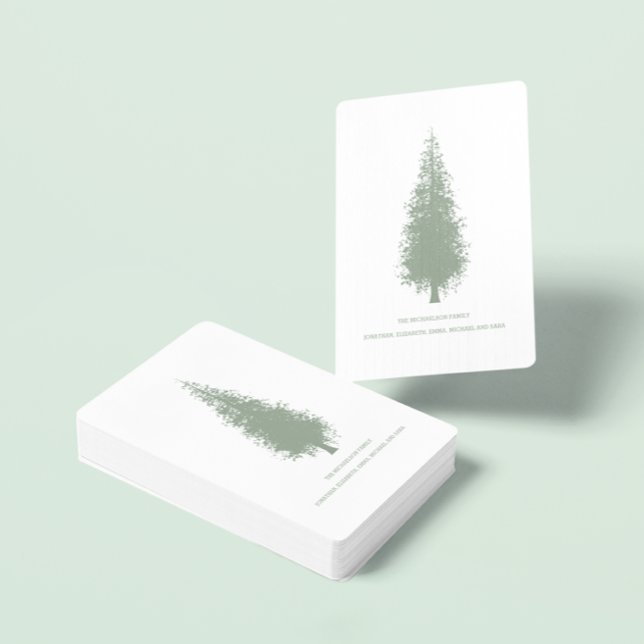Woodland Trees Poker Cards (Creator Uploaded)