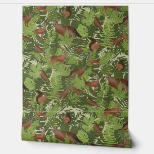 Woodland wallpaper