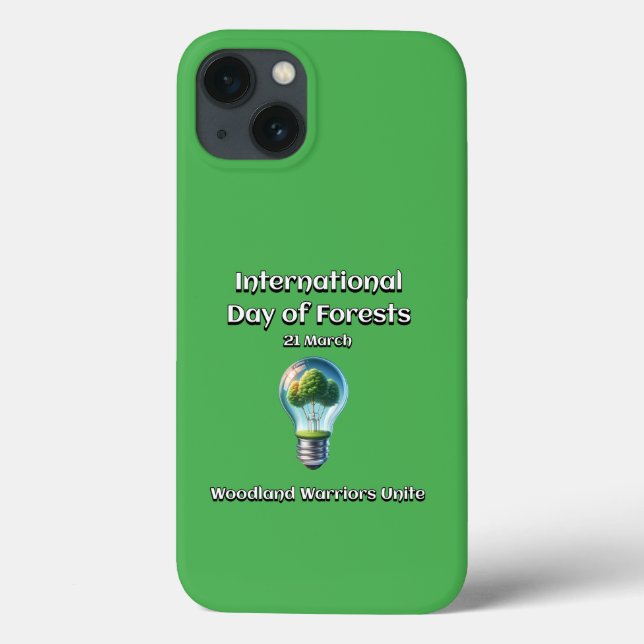 Woodland Warriors Unite. Day of Forests (IDF) Case-Mate iPhone Case (Back)