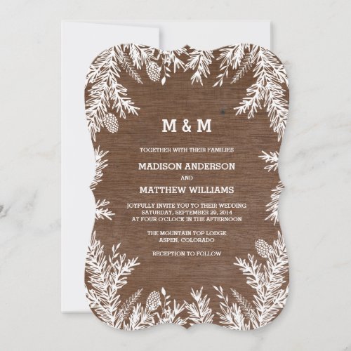 Woodland | Wedding Invitation
