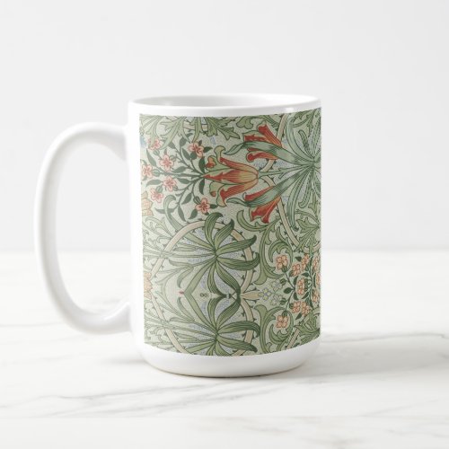 Woodland Weeds John Dearle Vintage Flowers Foliage Coffee Mug