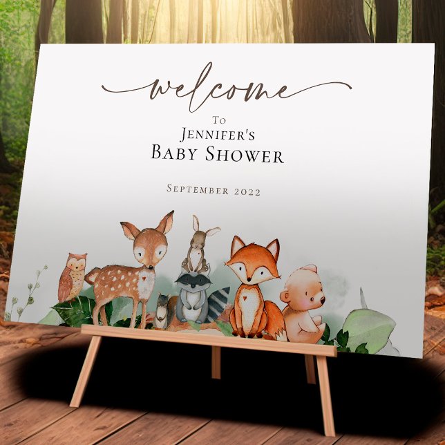 Woodland Welcome Foam Board (Creator Uploaded)