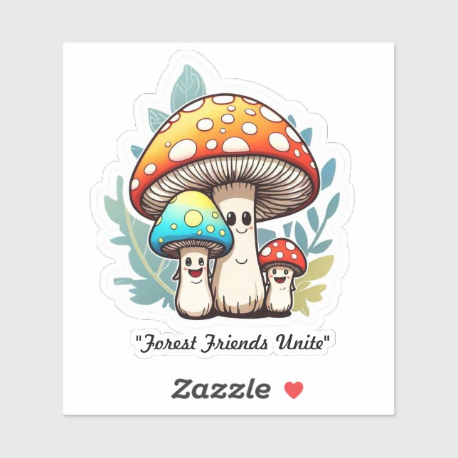 "Woodland Whimsy Art" Sticker (Sheet)