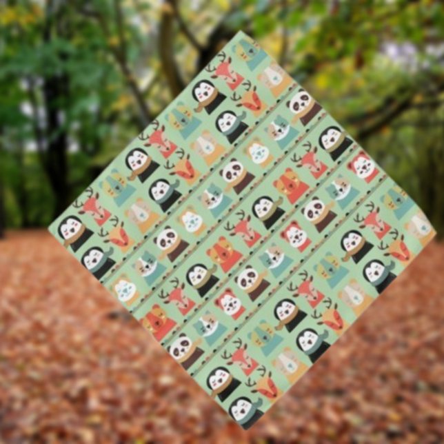 Woodland Whimsy Buddies Bandana (Creator Uploaded)