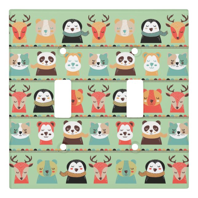 Woodland Whimsy Light Switch Cover (Front)