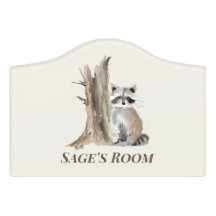Woodland Whisper Custom Bedroom Plaque