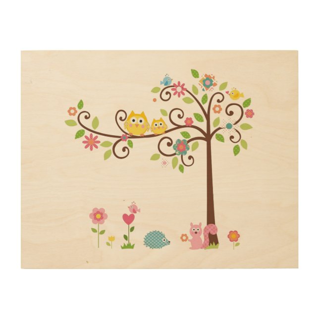  Woodland Whispers: Enchanting Wall Decor (Front)